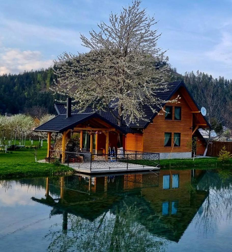 Moonlake Chalet Gainesti Exterior foto